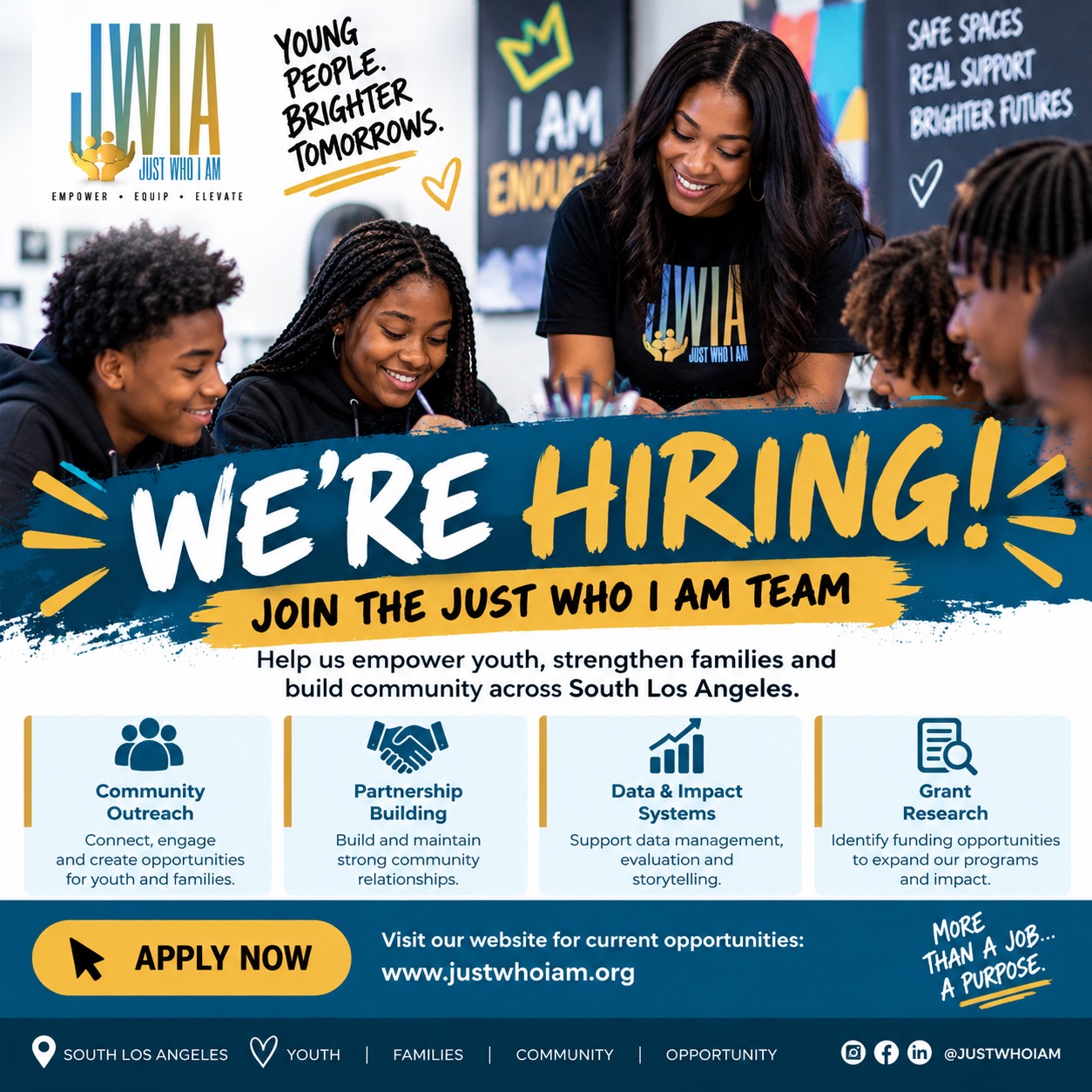 Just Who I Am - We're Hiring